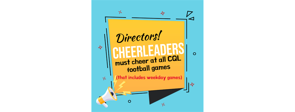 ATTENTION: DIRECTORS!